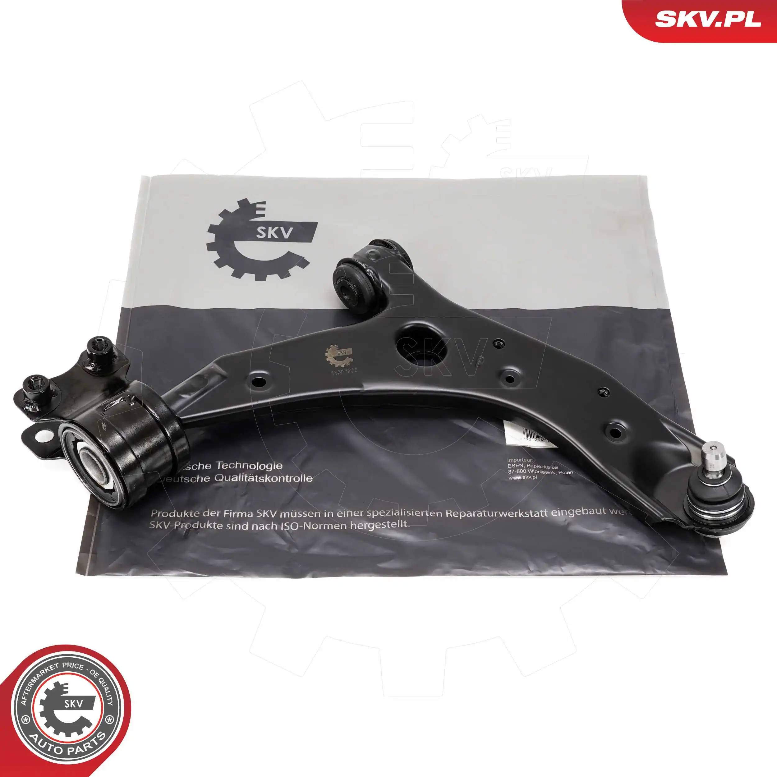 Control/Trailing Arm, wheel suspension